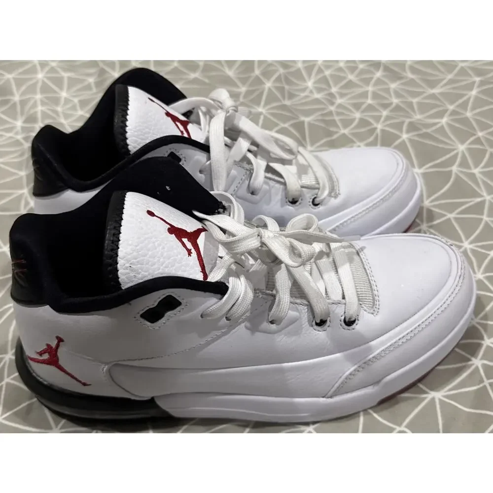 Jordan Flight Origin 3 White Black Red Men’s Size 9 IB3698-100 Shoes